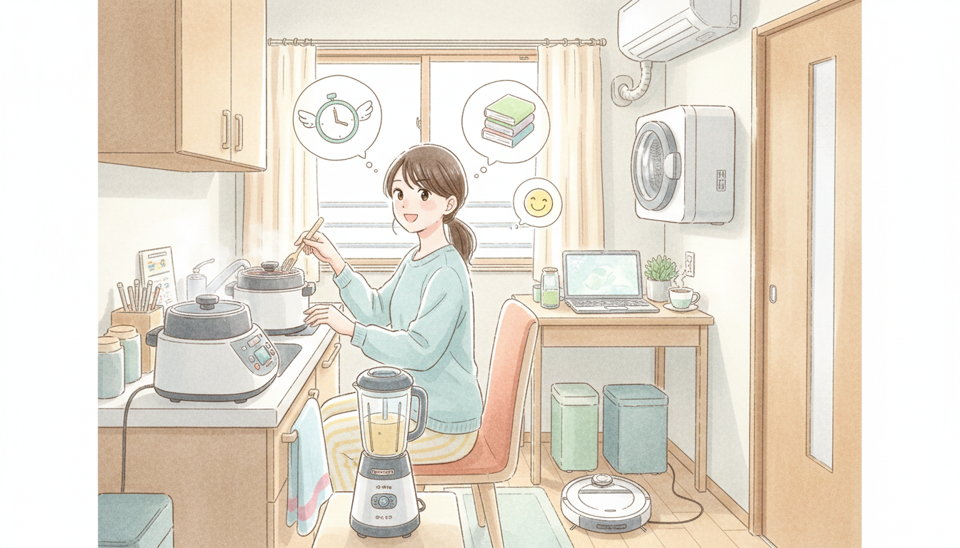 タイパ家電、一人暮らしで買ってよかった理由は？