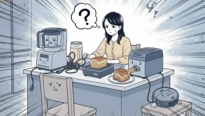 買って後悔した時短家電、どんなものがあるの？