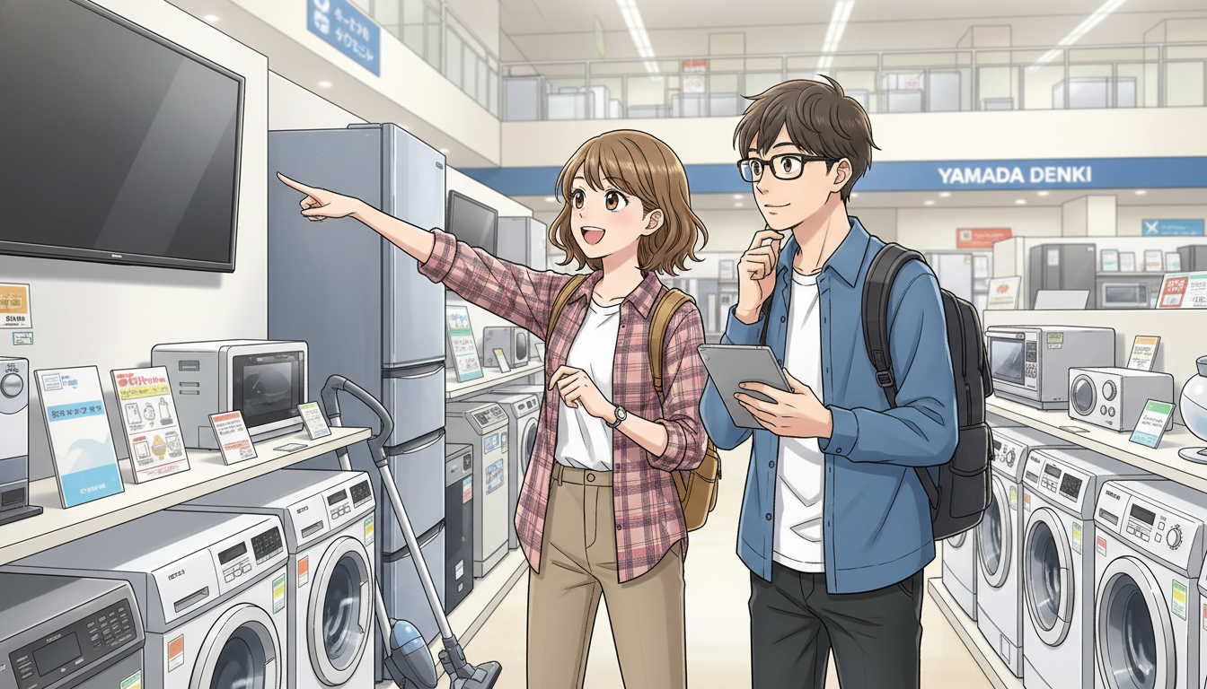 ヤマダ電機で家電を選ぶならコレ!おすすめの買い方って本当?