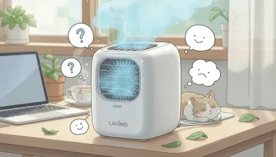 LAViNO クールエアミスト 卓上クーラーの口コミ・評判、本当に使える？