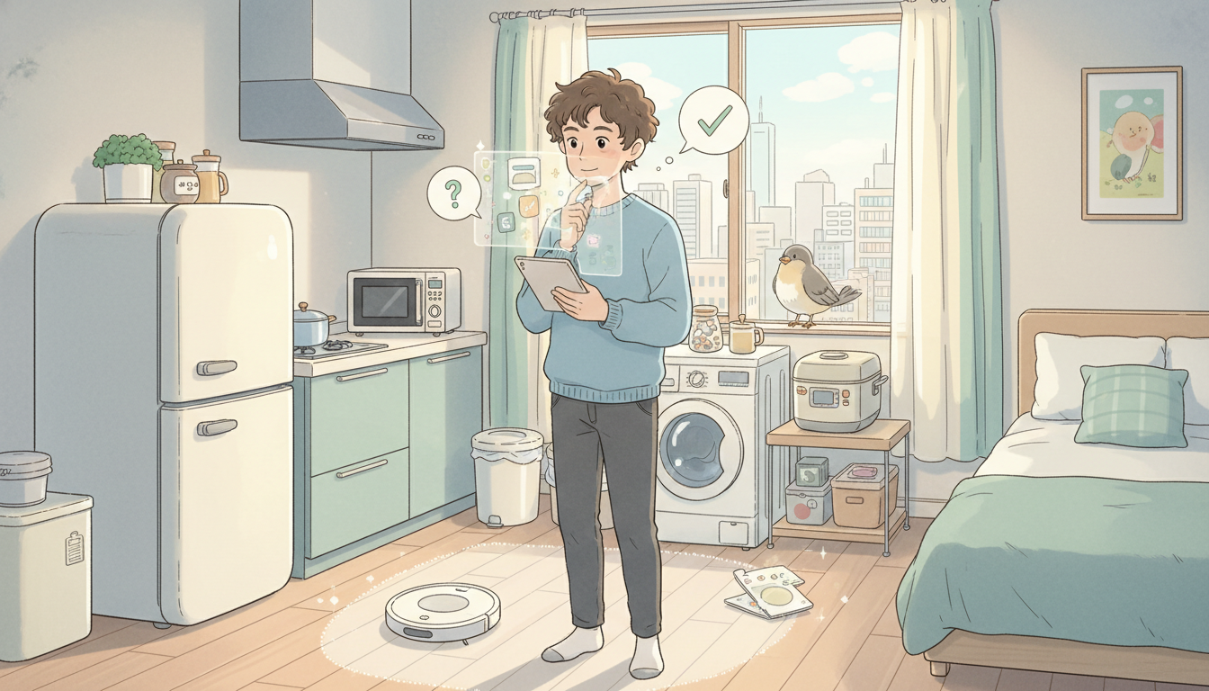 家電おすすめ 一人暮らし、失敗しない選び方って?