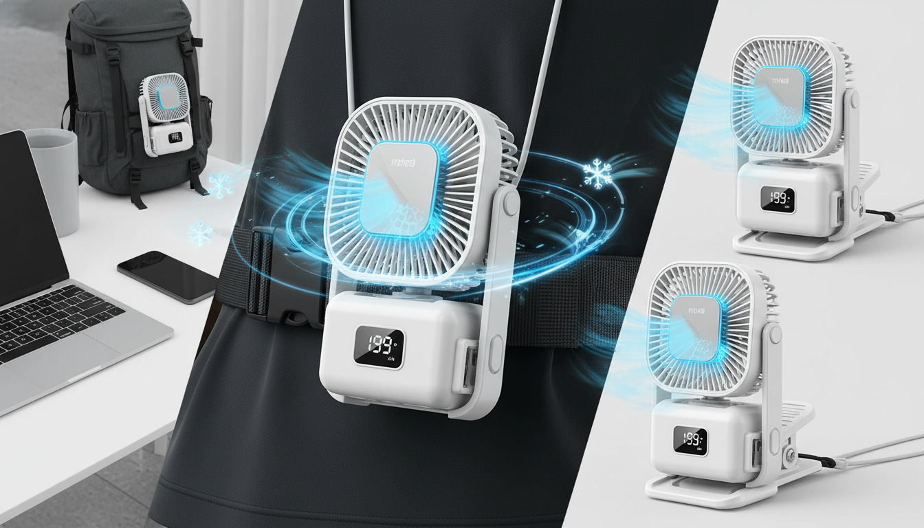 「楽天1位」「-26℃瞬間冷却」腰掛け扇風機 冷却プレート付き 腰掛けファン 扇風機 ファン ベルトファン 腰掛 腰かけ 携帯扇風機 199段階風量調節 10000mAh大容量 クリップファン 6WAY 首掛け扇風機は高コスパと言えるのか？