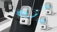 「楽天1位」「-26℃瞬間冷却」腰掛け扇風機 冷却プレート付き 腰掛けファン 扇風機 ファン ベルトファン 腰掛 腰かけ 携帯扇風機 199段階風量調節 10000mAh大容量 クリップファン 6WAY 首掛け扇風機は高コスパと言えるのか？
