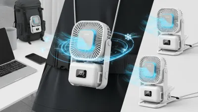 「楽天1位」「-26℃瞬間冷却」腰掛け扇風機 冷却プレート付き 腰掛けファン 扇風機 ファン ベルトファン 腰掛 腰かけ 携帯扇風機 199段階風量調節 10000mAh大容量 クリップファン 6WAY 首掛け扇風機は高コスパと言えるのか？
