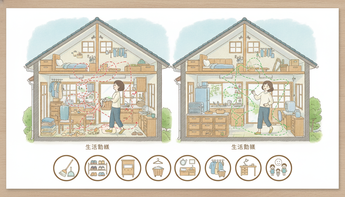 生活動線 改善 8 方法|片付けやすい家を作るコツ、どうすればいい?