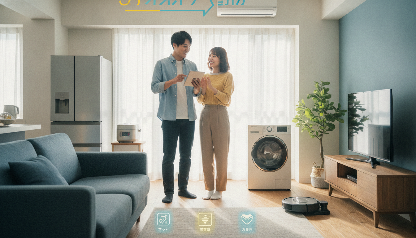 同棲 家電おすすめの賢い選び方とは？