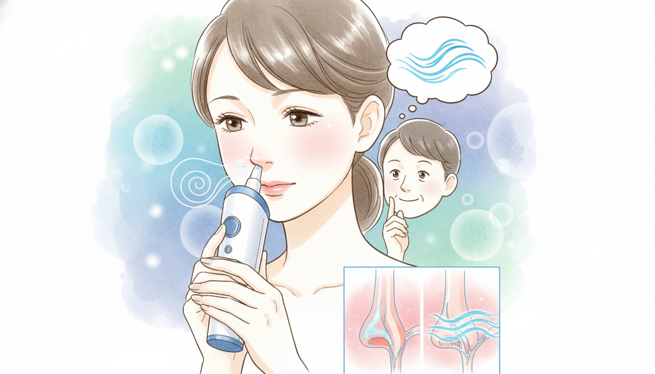 なぜ大人も電動鼻吸い器を使うべきなの?