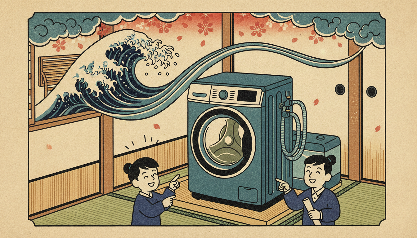 賃貸でもドラム式洗濯機は導入できます!