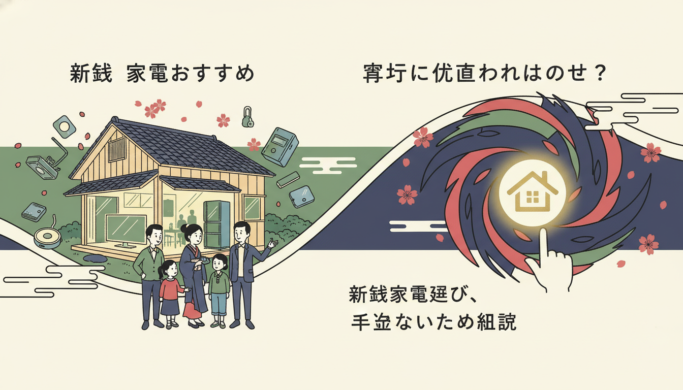 新築家電選び、失敗しないための結論