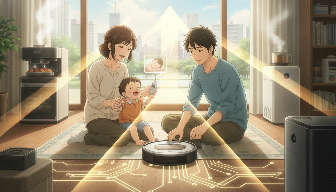子育て家電は「家族の未来への戦略的投資」なんです
