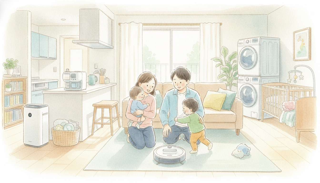 まとめ:子育て家電は「心のゆとり」への最高の投資なんです