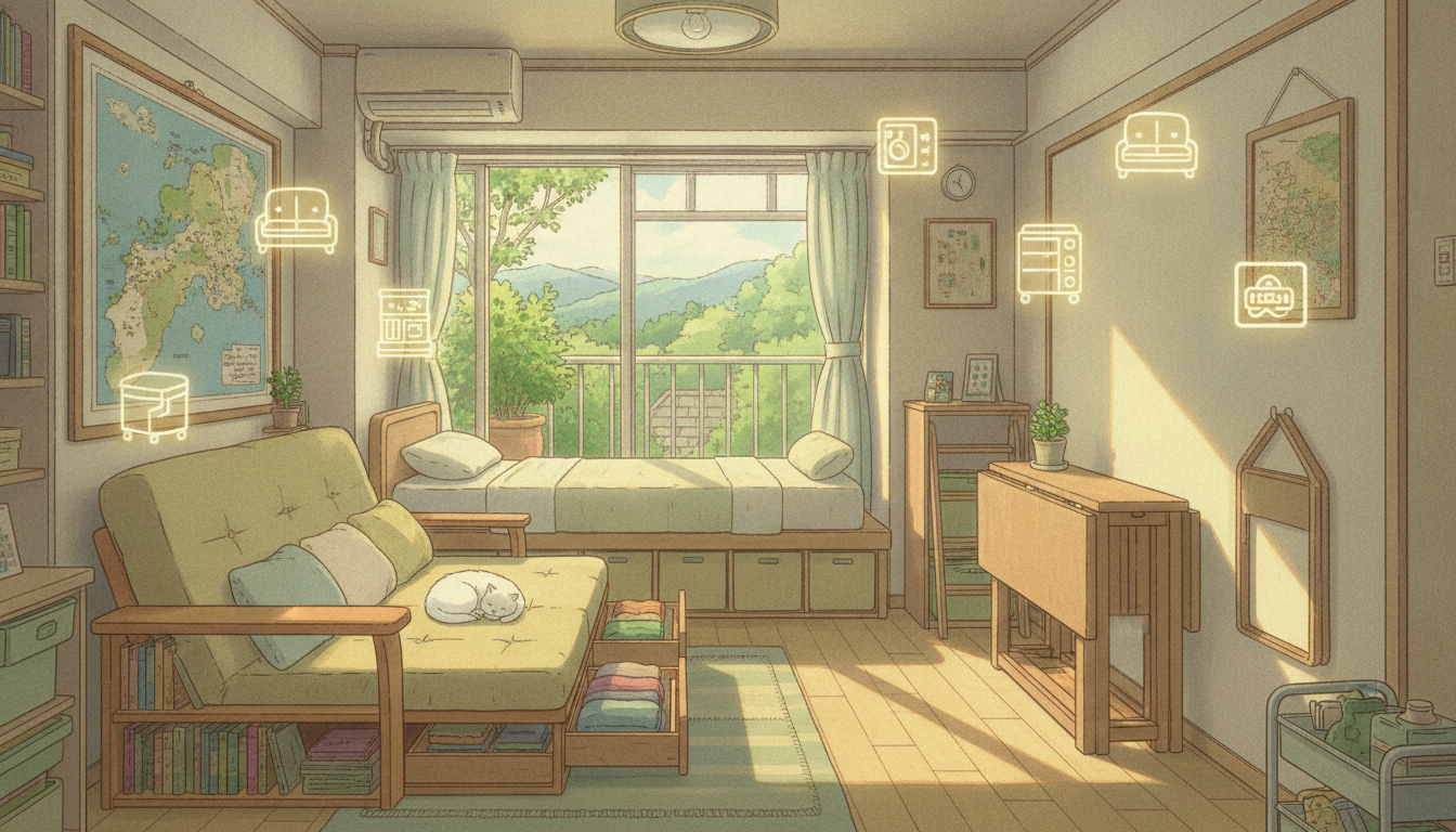 スペパ最強家具で、狭い部屋が生まれ変わるって本当?