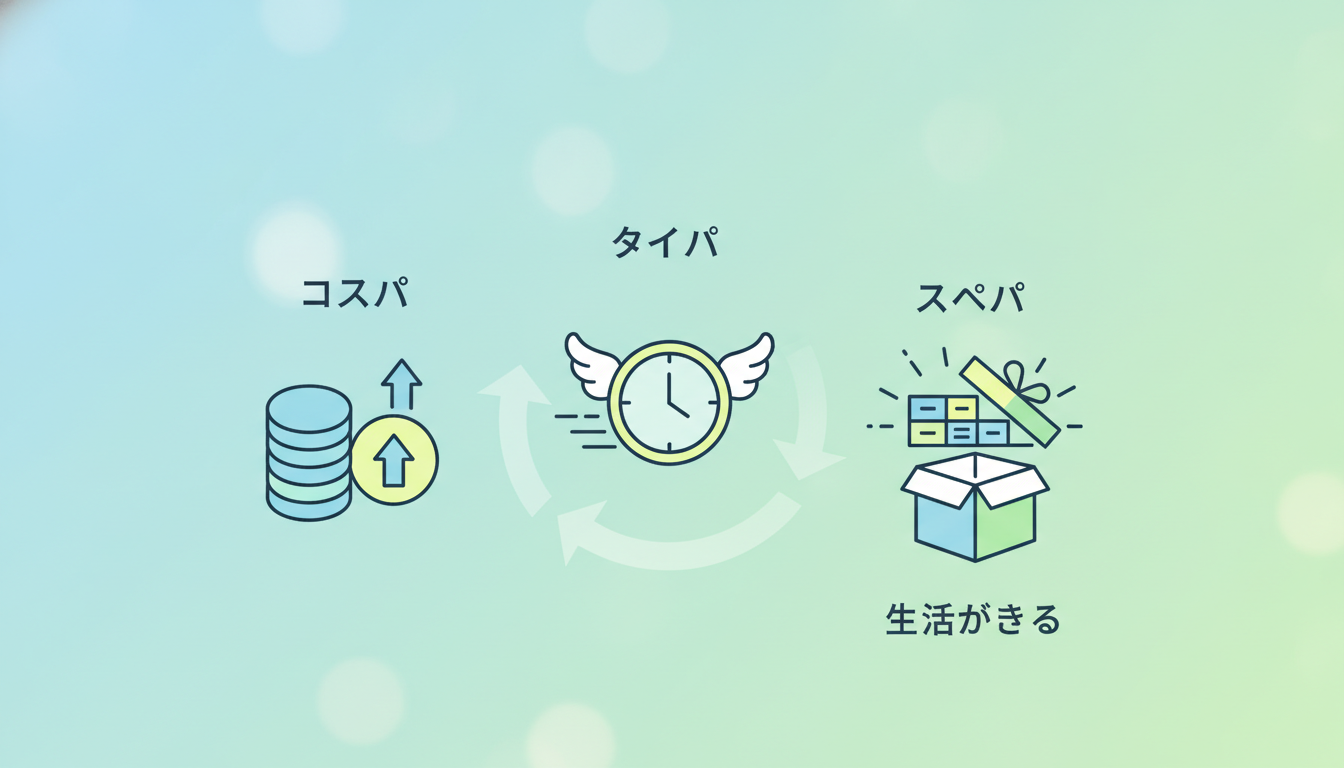現代に必須!3つの「パ」で生活が変わる