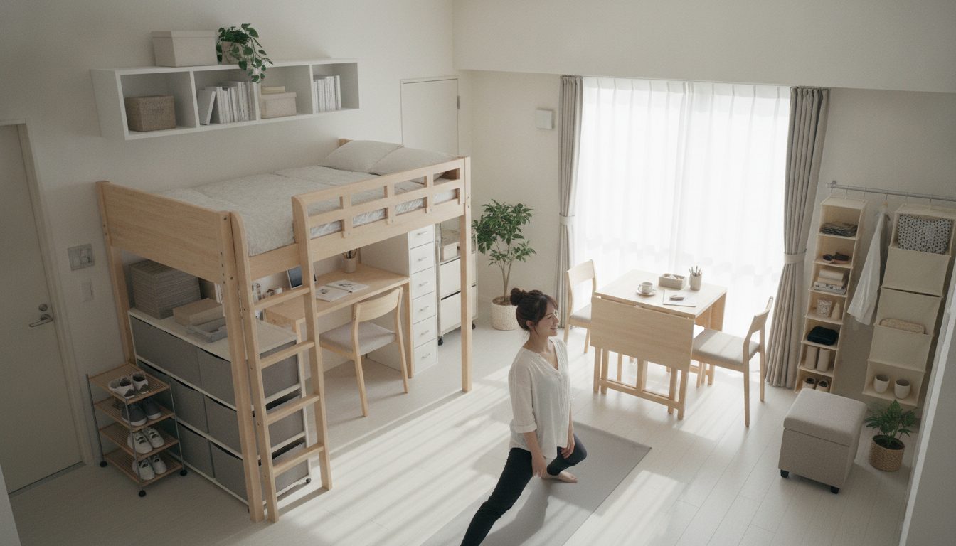 なぜ「空間の最適化」がお部屋を広くするために必要なのでしょうか？